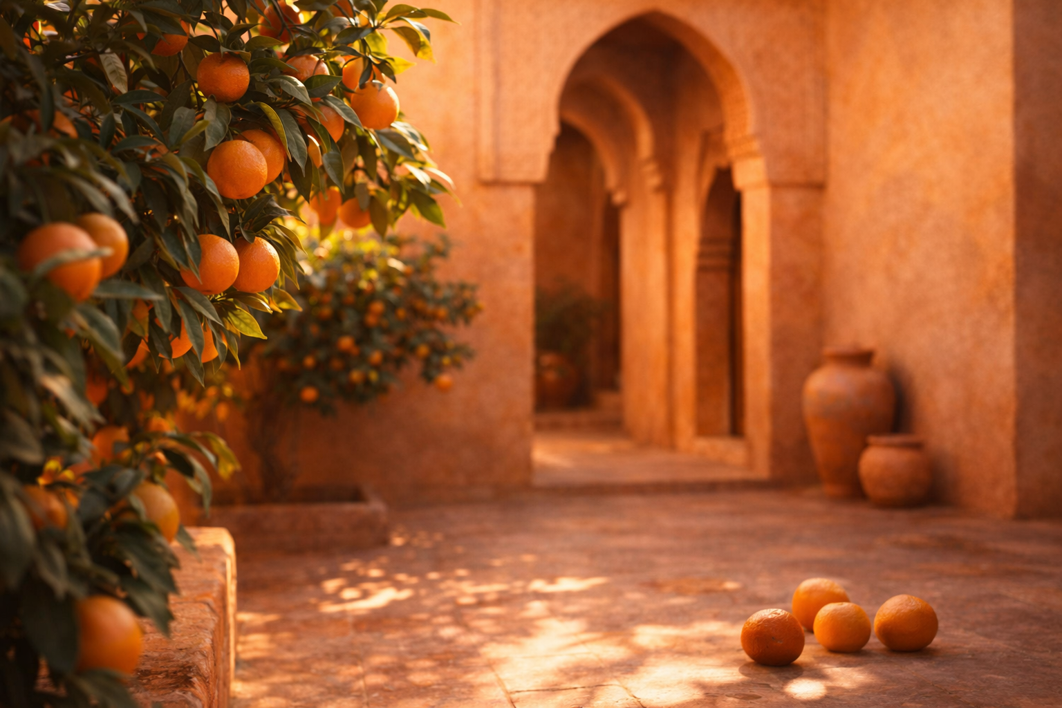 The lost oranges of Morocco.