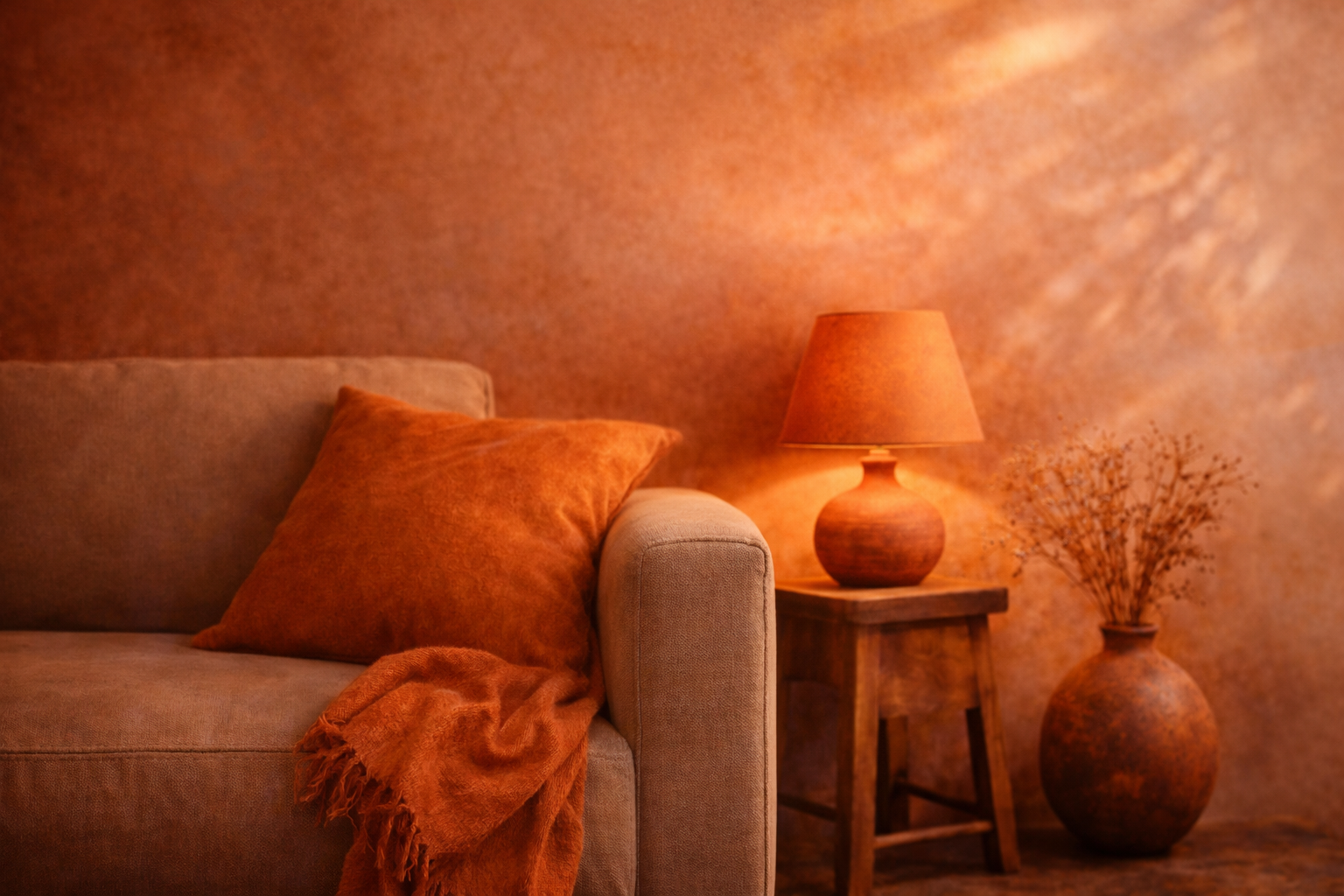 Why Orange makes spaces warm.
